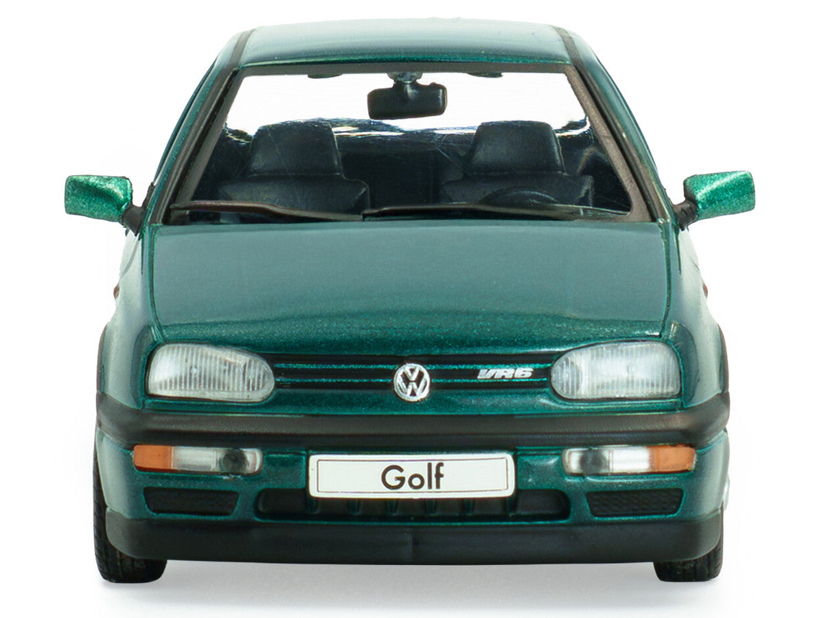 1994 Volkswagen Golf MKIII VR6 Dragon Green Pearl 1/43 Diecast Model Car by Solido-3