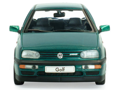 1994 Volkswagen Golf MKIII VR6 Dragon Green Pearl 1/43 Diecast Model Car by Solido-3