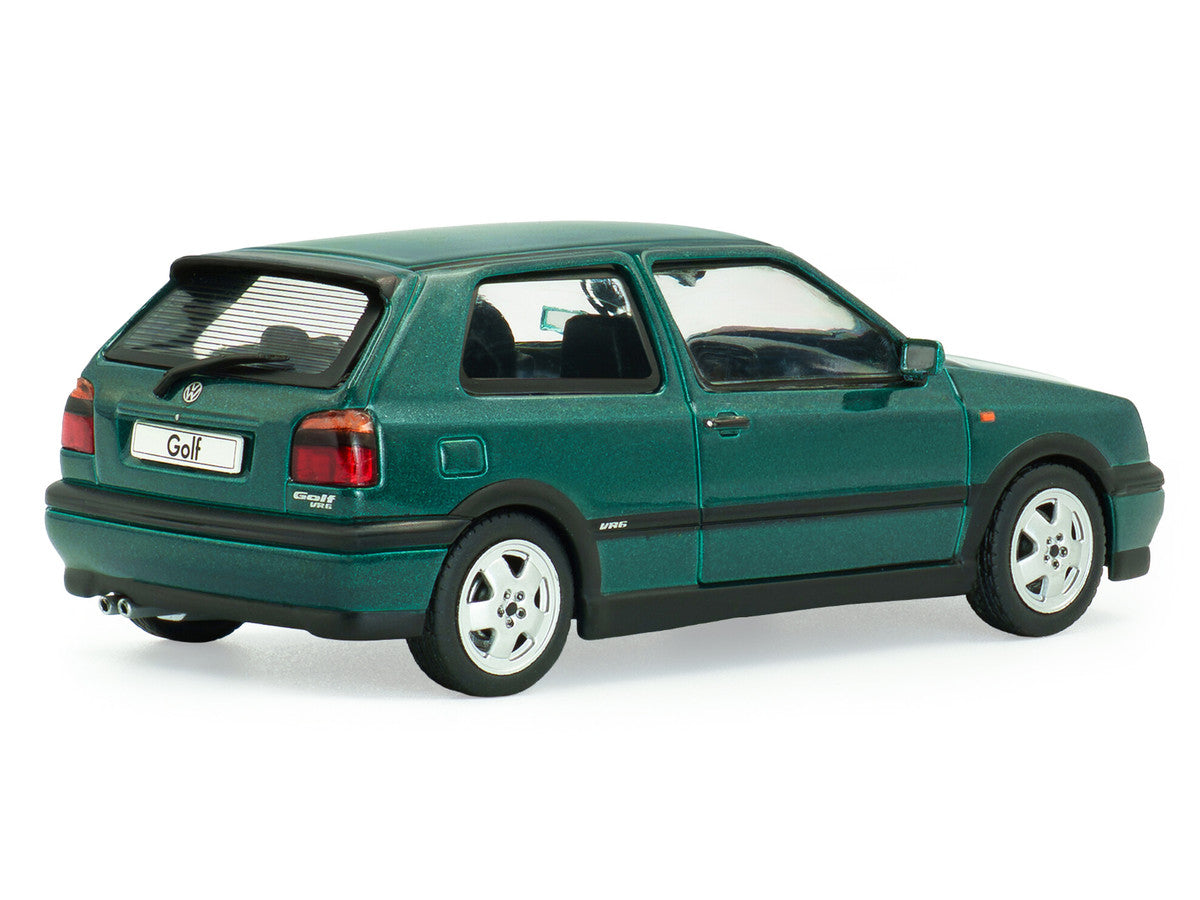 1994 Volkswagen Golf MKIII VR6 Dragon Green Pearl 1/43 Diecast Model Car by Solido-2
