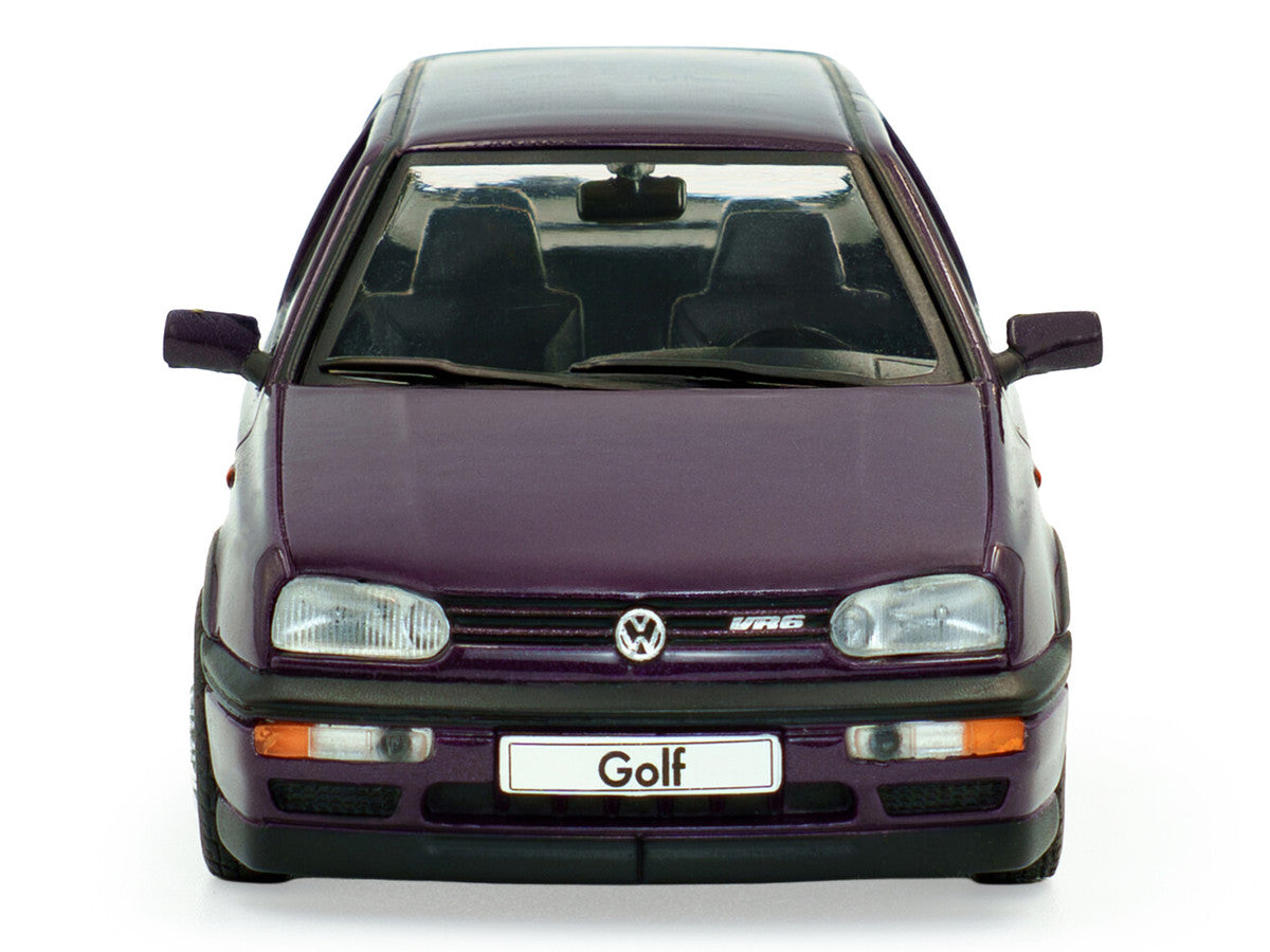 1994 Volkswagen Golf MKIII VR6 Purple Metallic 1/43 Diecast Model Car by Solido-0