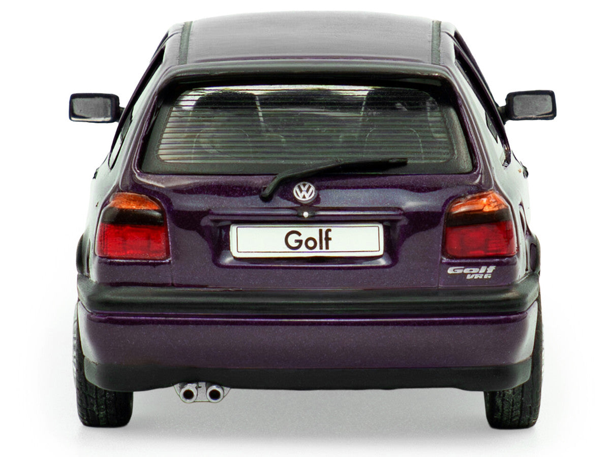 1994 Volkswagen Golf MKIII VR6 Purple Metallic 1/43 Diecast Model Car by Solido-3