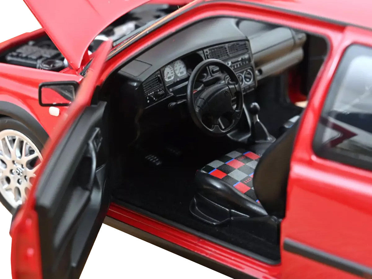 1996 Volkswagen Golf GTI "20 Years Anniversary Edition" Flash Red 1/18 Diecast Model Car by Norev-0