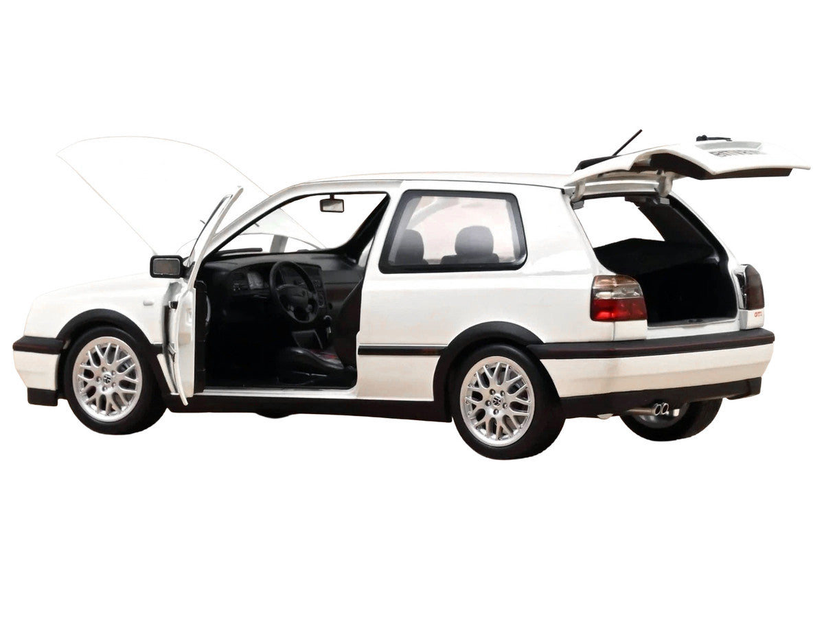 1996 Volkswagen Golf GTI Candy White "20 Years Anniversary Edition" 1/18 Diecast Model Car by Norev-3