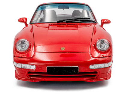 1997 Porsche 911 (993) Carrera RS Guards Red 1/18 Diecast Model Car by Solido-3