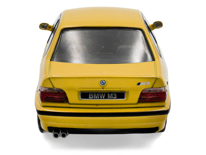 1999 BMW E36 M3 Coupe Dakar Yellow 1/43 Diecast Model Car by Solido-3
