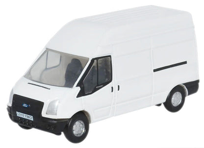 2006 Ford Transit LWB High Roof Van White 1/148 (N) Scale Diecast Model Car by Oxford Diecast-1