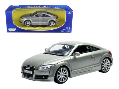 2007 Audi TT Coupe Grey 1/18 Diecast Car Model by Motormax-0