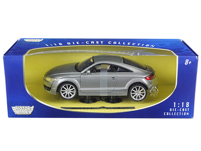 2007 Audi TT Coupe Grey 1/18 Diecast Car Model by Motormax-2
