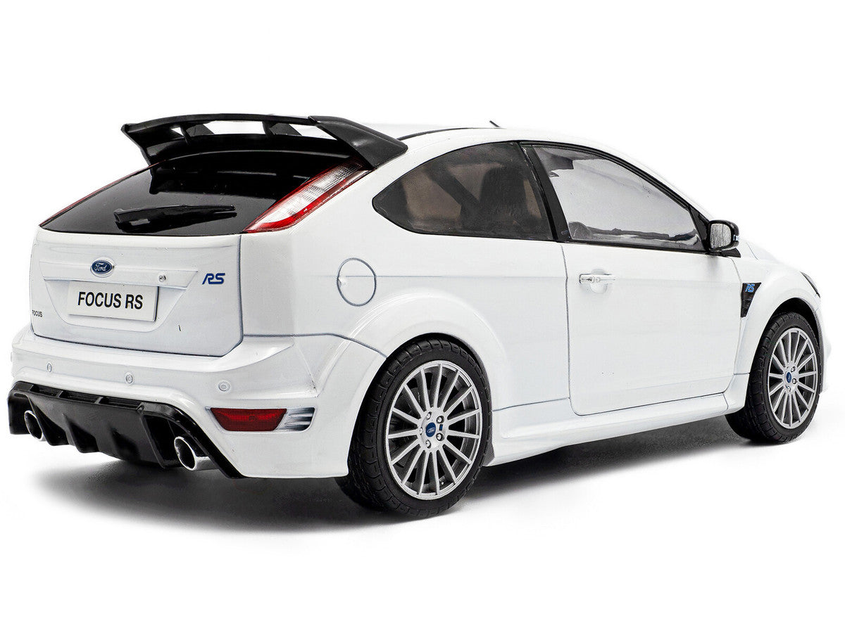 2009 Ford Focus RS MK2 Frozen White 1/18 Diecast Model Car by Solido-1