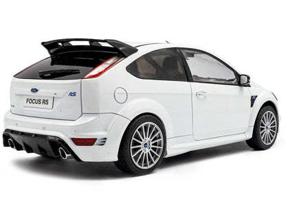 2009 Ford Focus RS MK2 Frozen White 1/18 Diecast Model Car by Solido-1