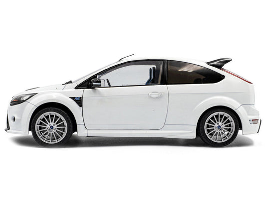 2009 Ford Focus RS MK2 Frozen White 1/18 Diecast Model Car by Solido-0