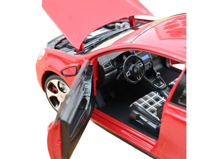 2009 Volkswagen Golf VI GTI Tornado Red 1/18 Diecast Model Car by Norev-3