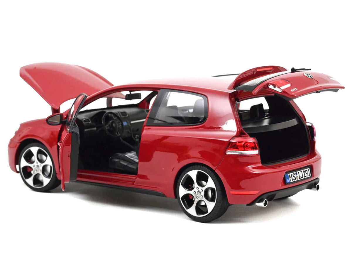 2009 Volkswagen Golf VI GTI Tornado Red 1/18 Diecast Model Car by Norev-1