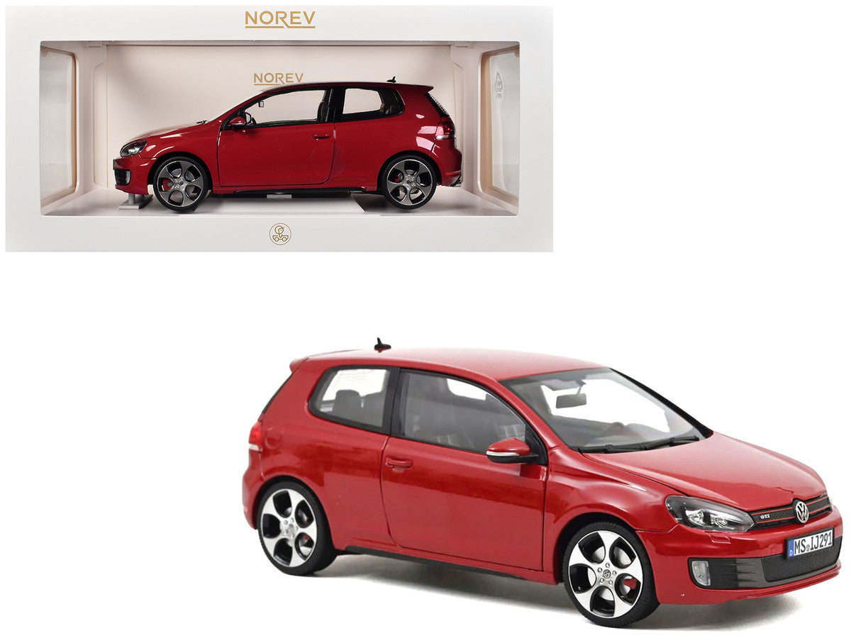 2009 Volkswagen Golf VI GTI Tornado Red 1/18 Diecast Model Car by Norev-4