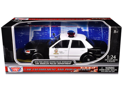 2010 Ford Crown Victoria LAPD Los Angeles Police Department Car 1/24 Diecast Car Model by Motormax-1