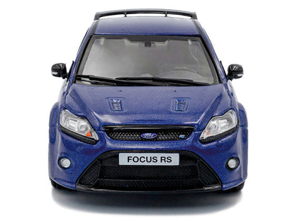 2010 Ford Focus MKII RS Indianapolis Blue Metallic 1/43 Diecast Model Car by Solido-2