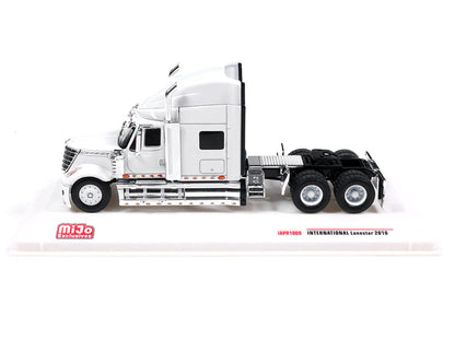 2010 International Lonestar Truck Tractor White 1/64 Diecast Model by IXO Models-1
