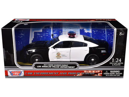 2011 Dodge Charger Pursuit LAPD Los Angeles Police Department Car 1/24 Diecast Car Model by Motormax-2