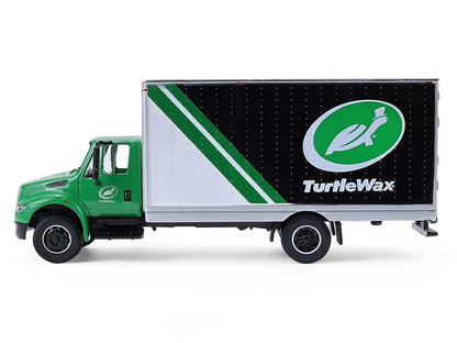 2013 International Durastar Box Van "Turtle Wax" Green "H.D. Trucks" Series 26 1/64 Diecast Model Car by Greenlight-1