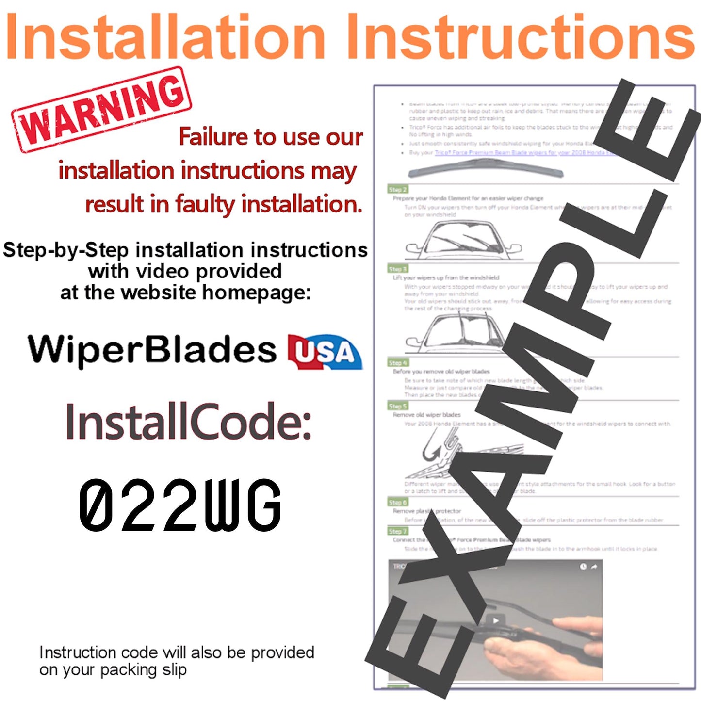 2014 Acura RDX Wiper Blades w/1yr Wear Warranty (Set of 3) w/Rear Wipers-4