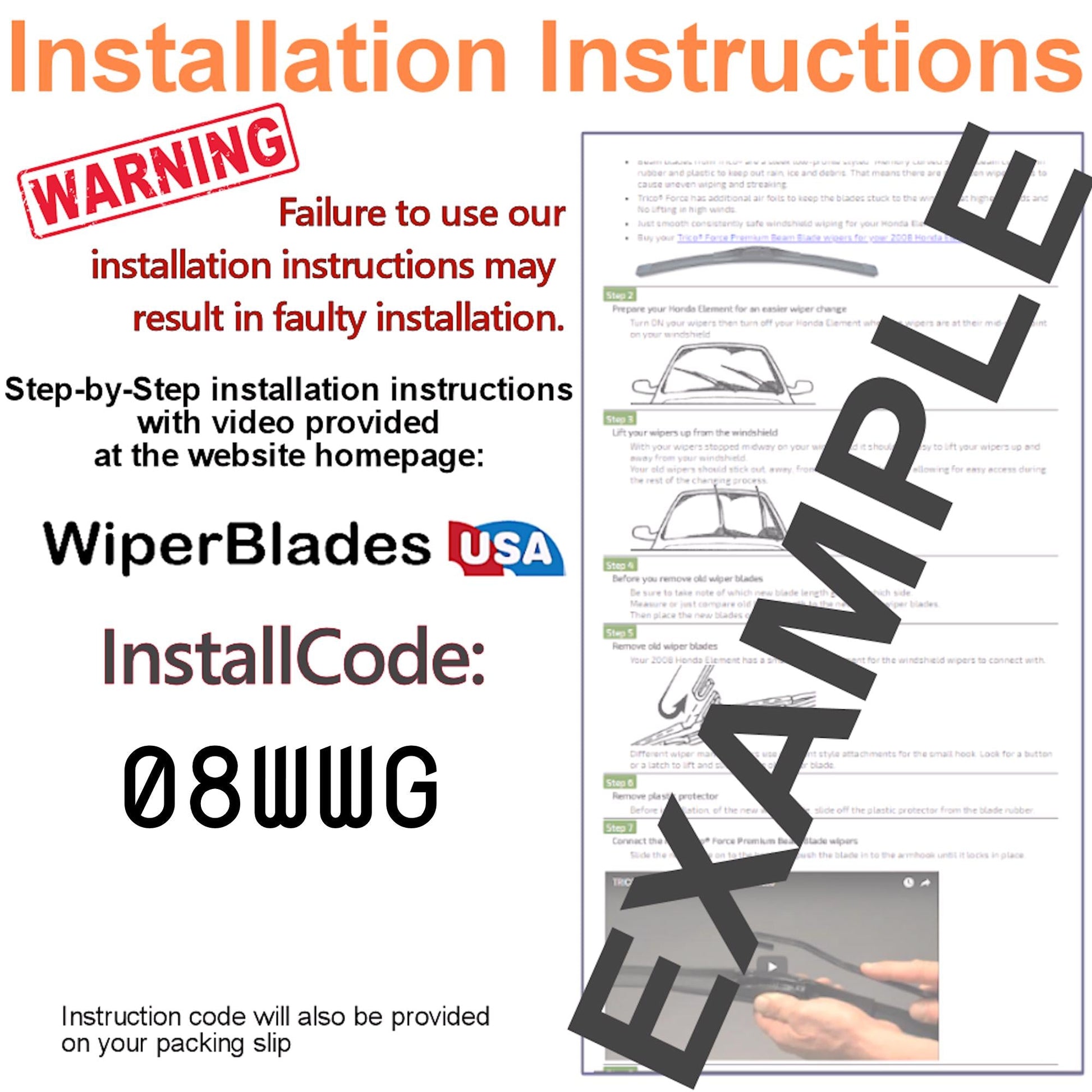 2014 Aston Martin Rapide Wiper Blades w/1yr Wear Warranty (Set of 2) Wipers-4