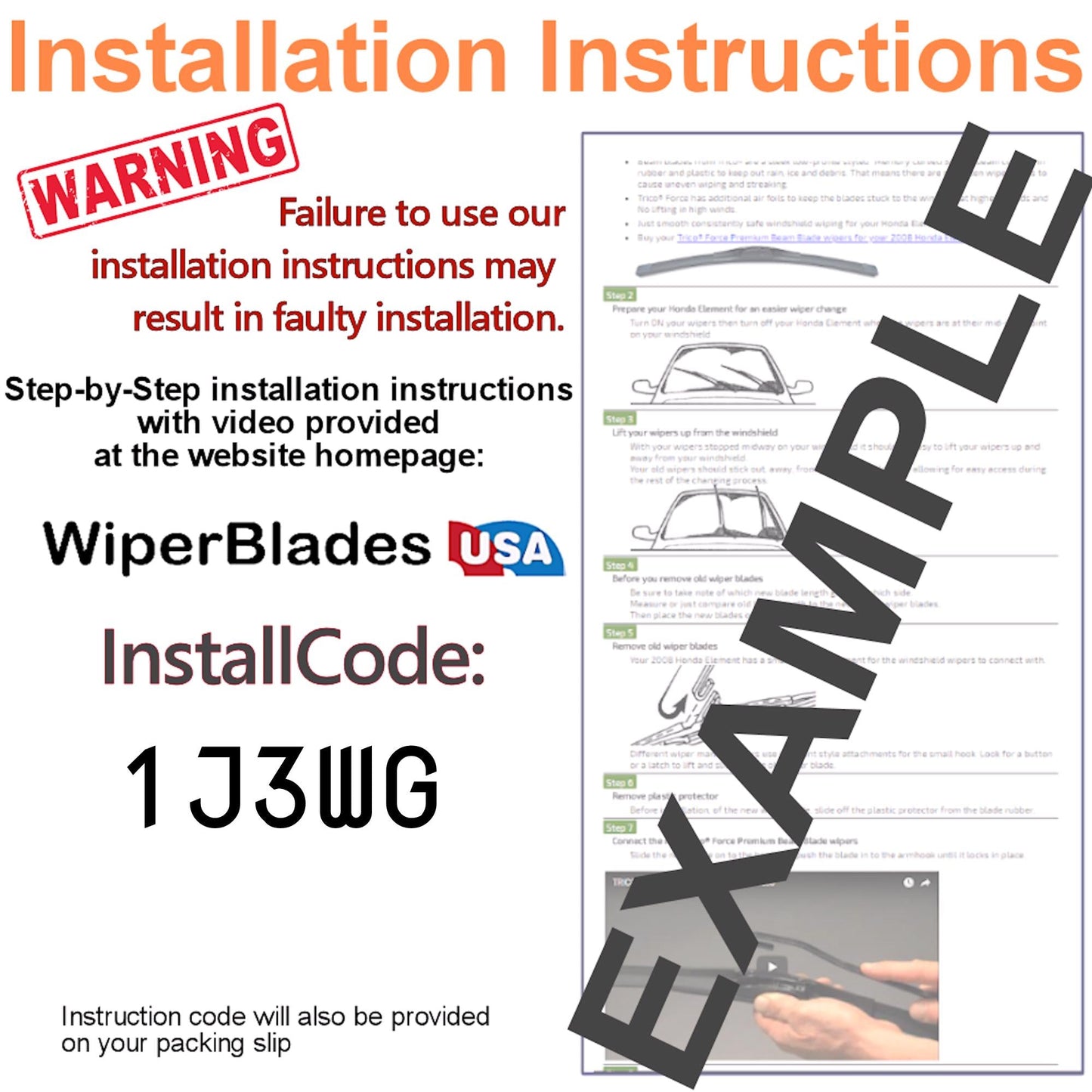 2014 Buick Encore Wiper Blades Set w/1yr Warranty (Set of 2) Pulse Beam Wipers-4