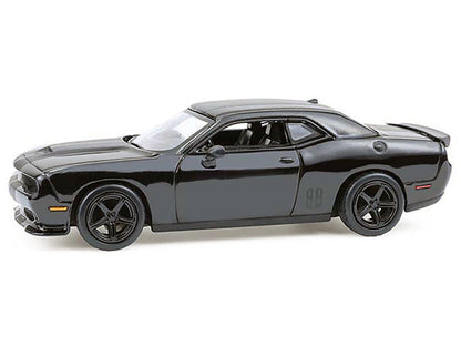 2016 Dodge Challenger R/T Hemi Black "Black Bandit" Series 30 1/64 Diecast Model Car by Greenlight-0