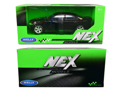 2016 Dodge Charger R/T Black "NEX Models" 1/24-1/27 Diecast Model Car by Welly-2