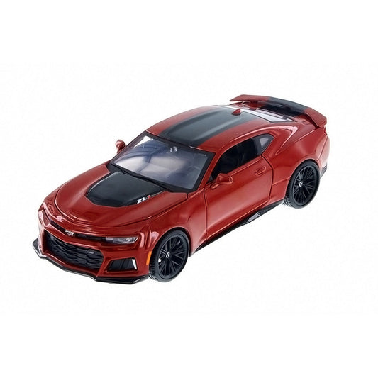 2017 Chevrolet Camaro ZL1 Burgundy 1/24 Diecast Car Model by Motormax-1