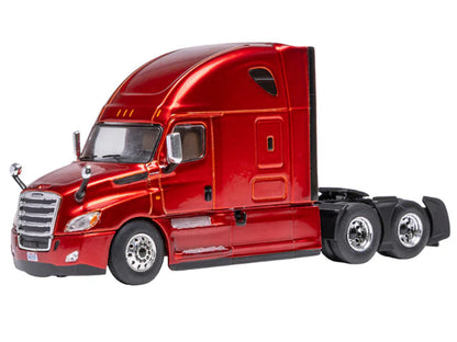 2018 Freightliner Cascadia Truck Tractor Red Metallic 1/64 Diecast Model by IXO Models-0