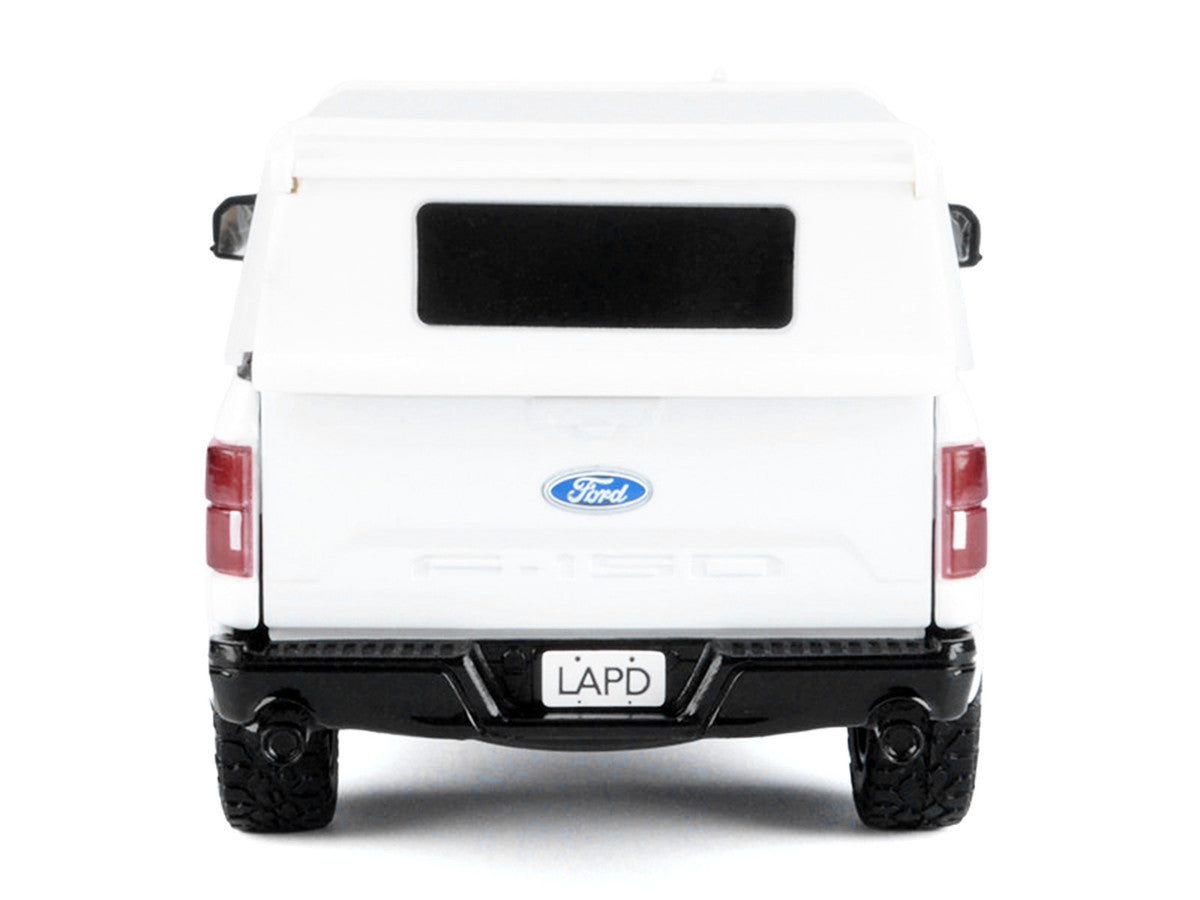 2019 Ford F-150 Lariat Crew Cab Pickup Truck "Los Angeles Police Department Bomb Squad" White "Law Enforcement and Public Service" Series 1/27 Diecast Model Car by Motormax-1