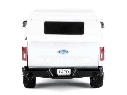 2019 Ford F-150 Lariat Crew Cab Pickup Truck "Los Angeles Police Department Bomb Squad" White "Law Enforcement and Public Service" Series 1/27 Diecast Model Car by Motormax-1
