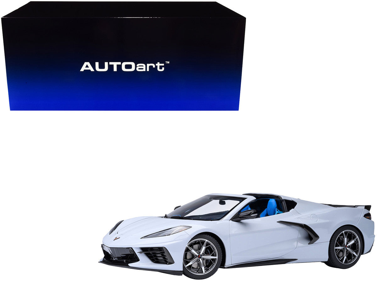 2020 Chevrolet Corvette C8 Stingray Ceramic Matrix Gray Metallic 1/18 Model Car by Autoart-3