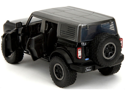 2021 Ford Bronco Badlands Black "Rigid" with Extra Wheels "Just Trucks" Series 1/24 Diecast Model Car by Jada-3