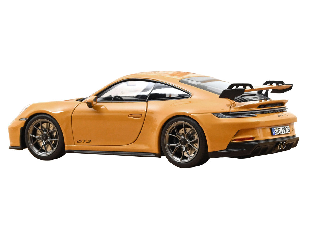 2021 Porsche 911 GT3 Bahama Yellow 1/18 Diecast Model Car by Norev-1