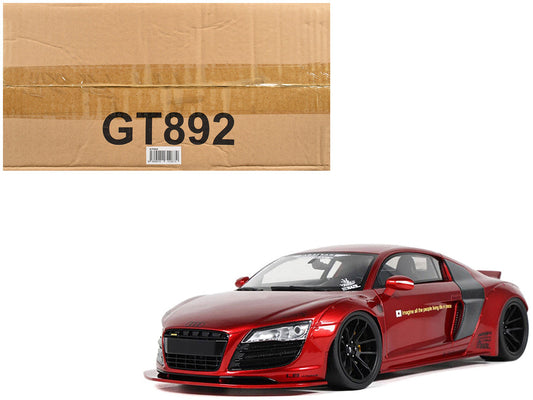 2022 Audi R8 ’LB Works’ Red Metallic 1/18 Model Car by GT Spirit - Car Models