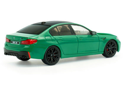 2022 BMW M5 Competition Signal Green with Black Top 1/43 Diecast Model Car by Solido-1
