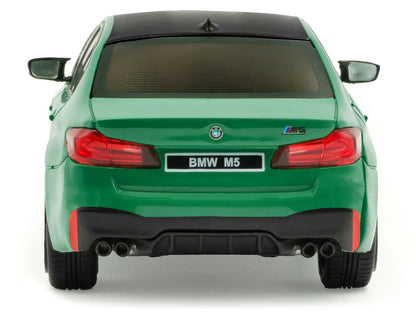 2022 BMW M5 Competition Signal Green with Black Top 1/43 Diecast Model Car by Solido-3