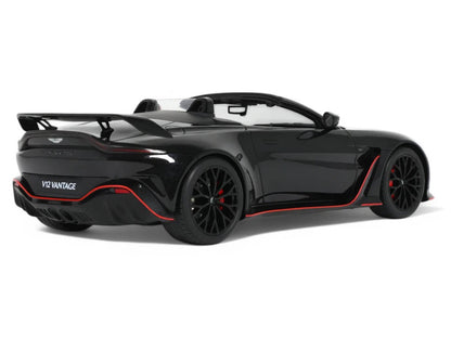 2023 Aston Martin V12 Vantage Roadster Onyx Black 1/18 Model Car by GT Spirit-0
