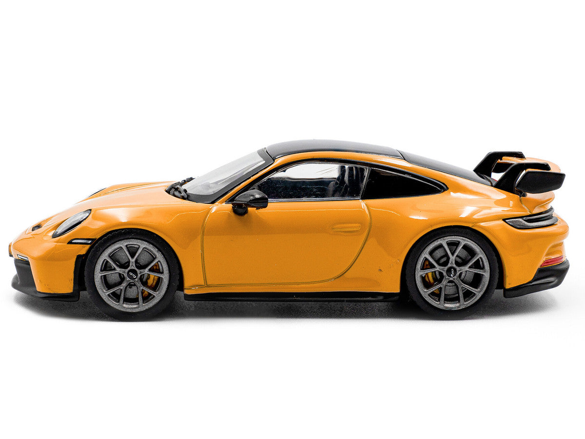 2023 Porsche 911 (992) GT3 Signal Yellow with Black Top 1/43 Diecast Model Car by Solido-0