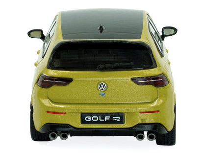 2023 Volkswagen Golf R 333 Limited Edition Lime Yellow Metallic with Black Top 1/43 Diecast Model Car by Solido-3