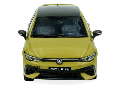 2023 Volkswagen Golf R 333 Limited Edition Lime Yellow Metallic with Black Top 1/43 Diecast Model Car by Solido-4