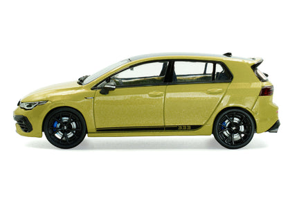 2023 Volkswagen Golf R 333 Limited Edition Lime Yellow Metallic with Black Top 1/43 Diecast Model Car by Solido-1