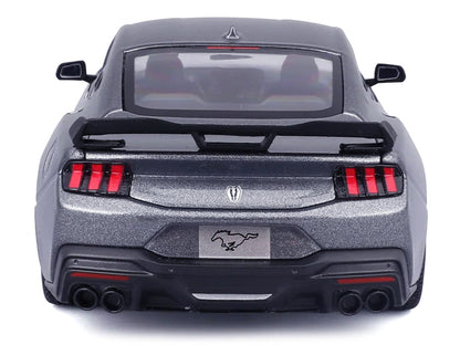 2024 Ford Mustang Dark Horse Dark Gray Metallic "Special Edition" Series 1/24 Diecast Model Car by Maisto-4