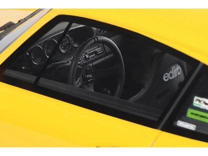 2024 Porsche 911 (964) RWB "Qeema" Yellow 1/18 Model Car by GT Spirit-2