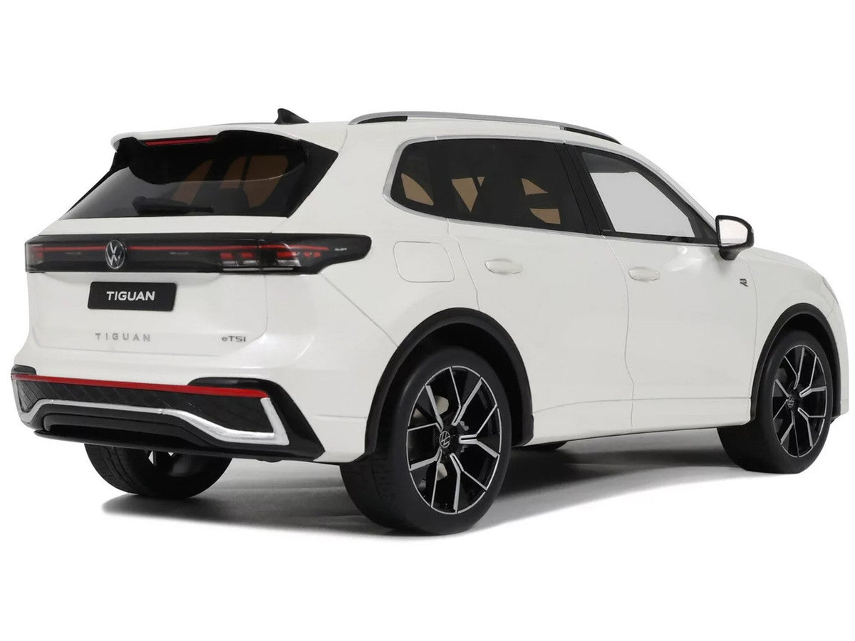 2024 Volkswagen Tiguan E Tsi R-Line Oryx White Pearl Limited Edition to 999 pieces Worldwide 1/18 Model Car by Otto Mobile-4