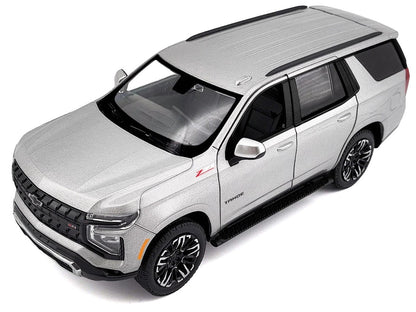 2025 Chevrolet Tahoe Z71 Gray Metallic "Timeless Legends" Series 1/24 Diecast Model Car by Motormax-3