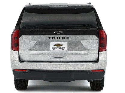 2025 Chevrolet Tahoe Z71 Gray Metallic "Timeless Legends" Series 1/24 Diecast Model Car by Motormax-1