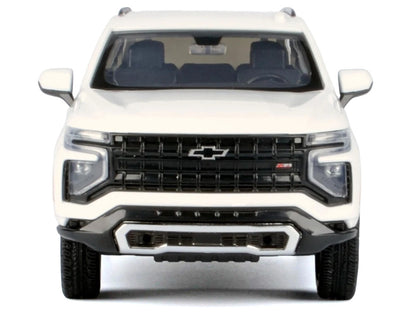 2025 Chevrolet Tahoe Z71 White "Timeless Legends" Series 1/24 Diecast Model Car by Motormax-1