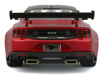 2025 Ford Mustang GTD Red Metallic with Black Top "Special Edition" Series 1/18 Diecast Model Car by Maisto-3